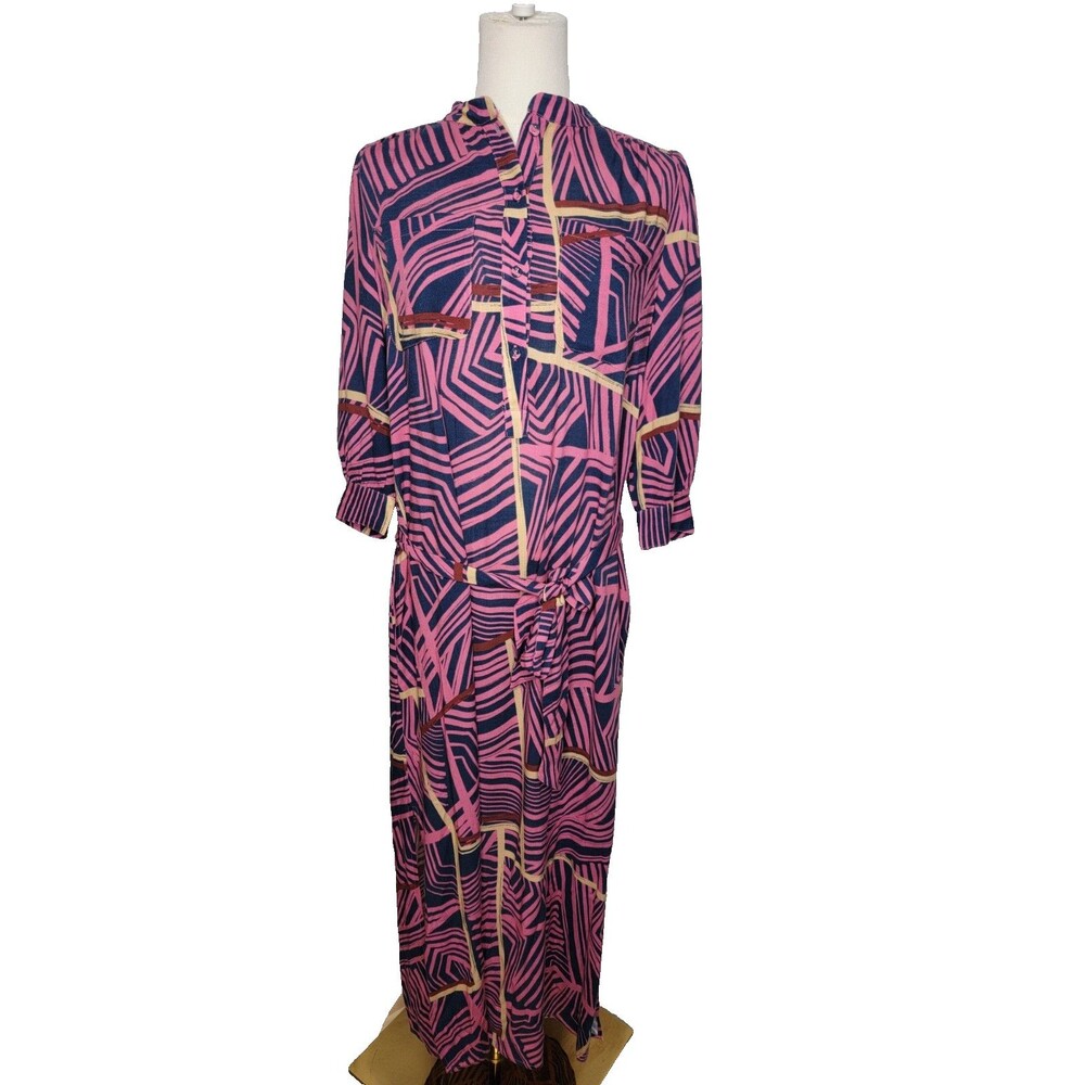 dRA Los Angeles Floral Cassie Shirt Dress Size S Anthropologie